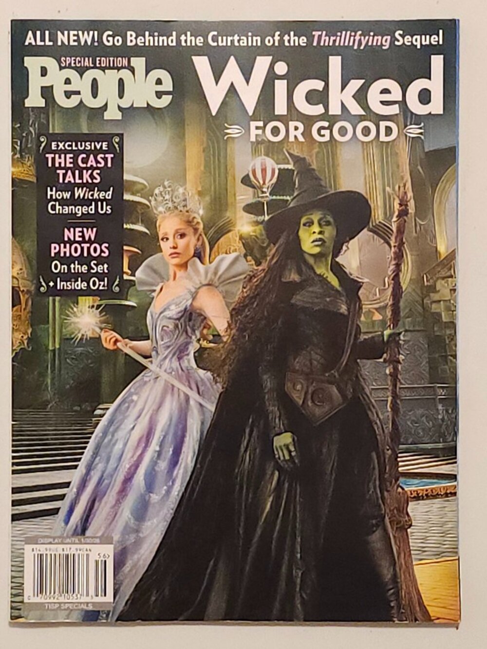 People Magazine Wicked For Good Movie Special Edition Ariana Grande Cynthia E